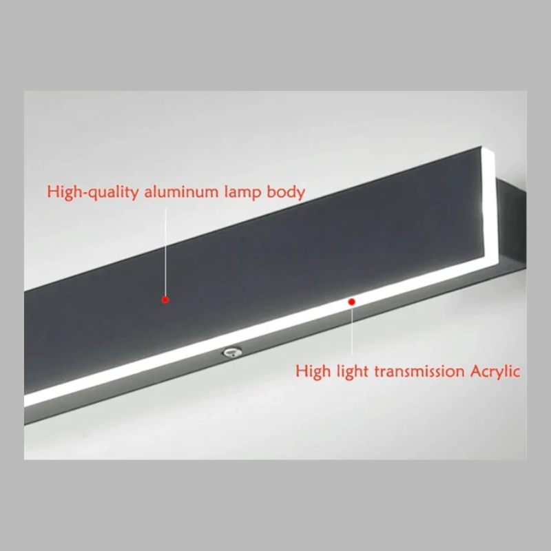 Applique murale d'extérieur LED ultra-moderne et étanche – Éclairage extérieur élégant