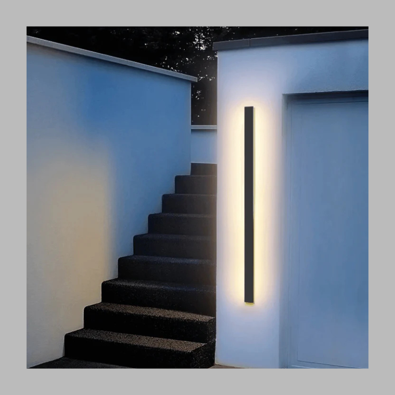 Applique murale d'extérieur LED ultra-moderne et étanche – Éclairage extérieur élégant