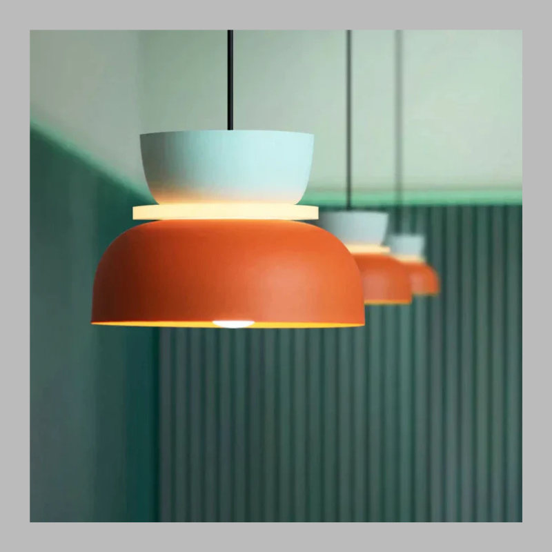 Suspension scandinave pastel – Luminaire suspendu moderne