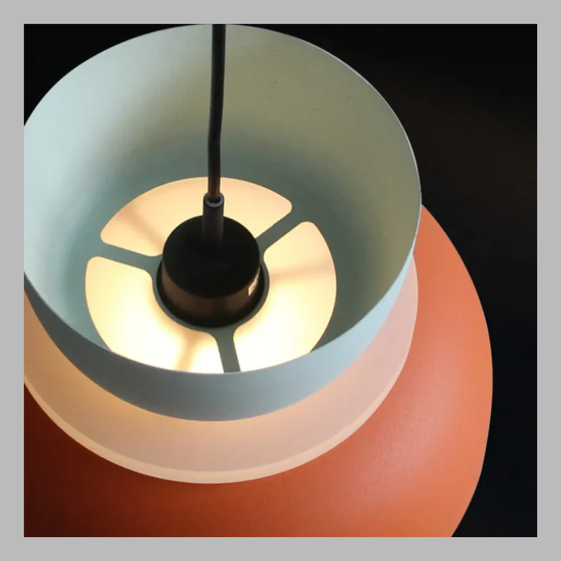 Suspension scandinave pastel – Luminaire suspendu moderne