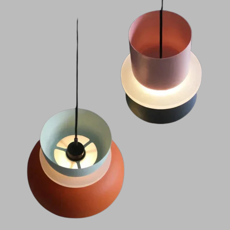 Suspension scandinave pastel – Luminaire suspendu moderne