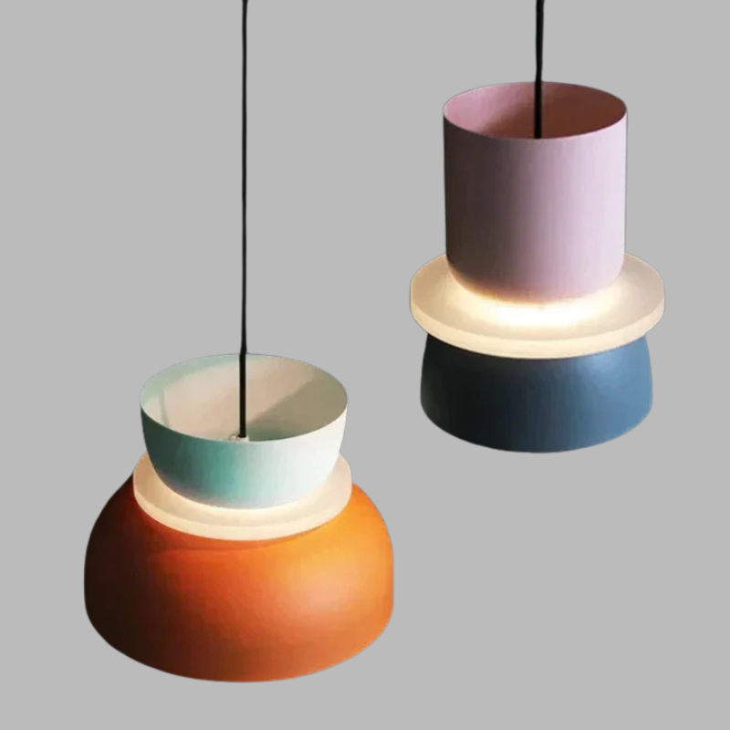 Suspension scandinave pastel – Luminaire suspendu moderne