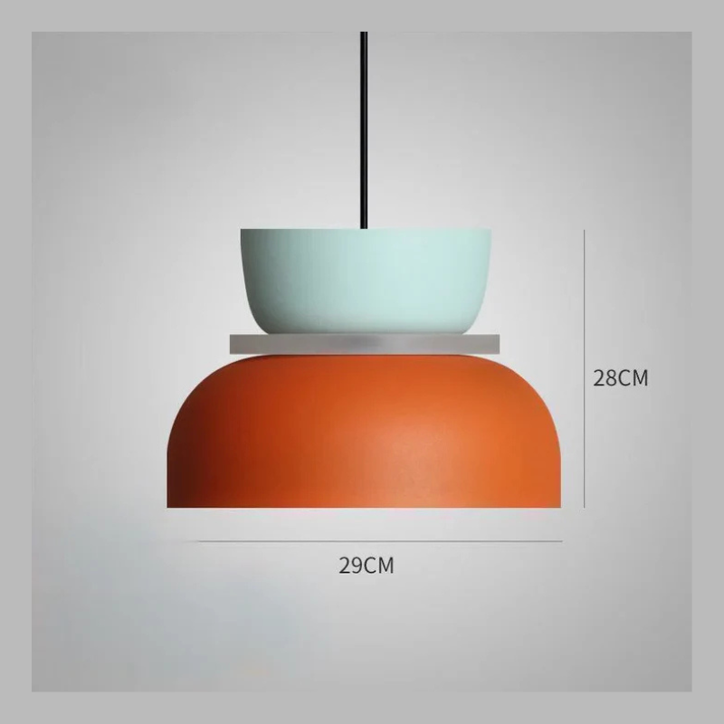 Suspension scandinave pastel – Luminaire suspendu moderne
