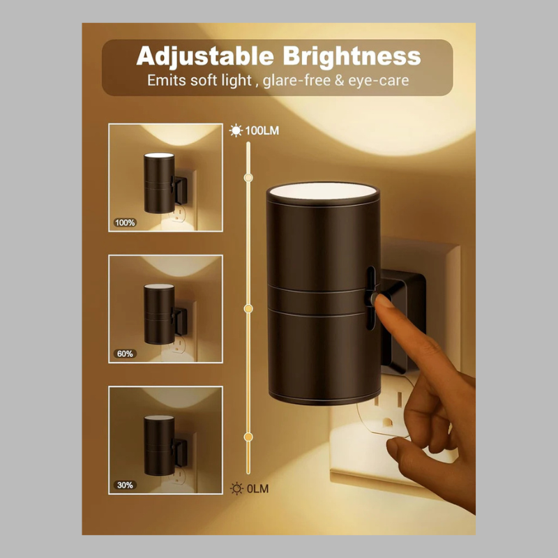 Veilleuse LED à intensité variable – Luminosité réglable