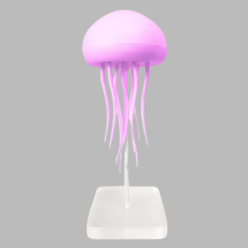 Lampe LED colorée et intelligente en forme de méduse – Lumière d'ambiance dansante fascinante